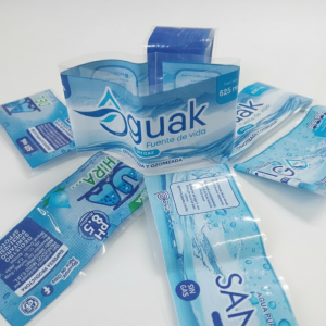 Etiqueta manga para botella de 10lt,8lt,7lt,625ml y 500ml