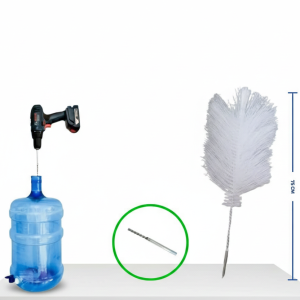 Escobilla para uso con taladro